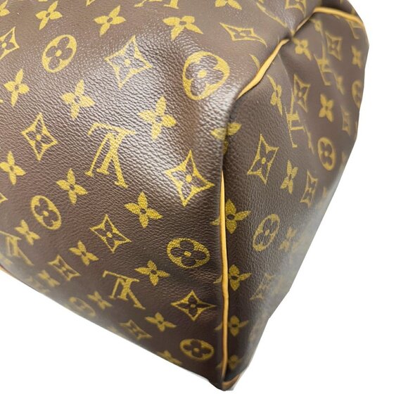 LOUIS VUITTON Brown Monogram Keepall 50 Boston Bag - Picture 9 of 16